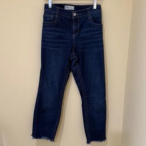 Mudd Deep Indigo Ankle Jeans women’s Denim pants Size 17-XL inseam 24 inches